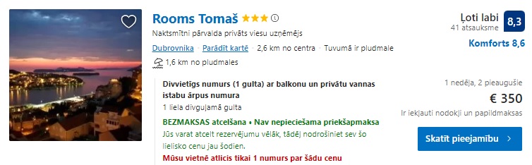 Rooms Tomas