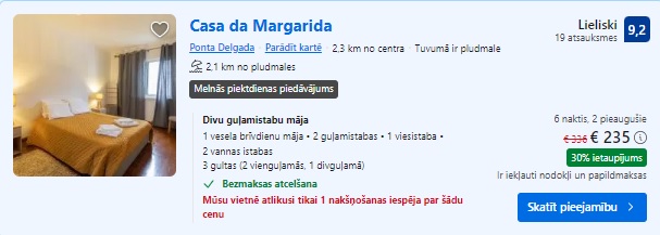Māja Azoru salās
