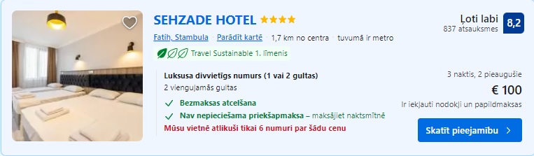 Viesnīca Stambulā