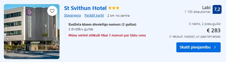 Viesnīca Stavangerā