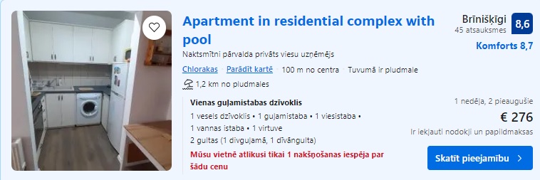 Apartamenti Kiprā