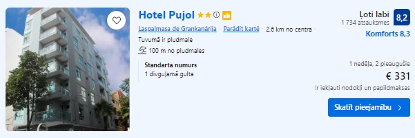 Viesnīca Grankanārijā