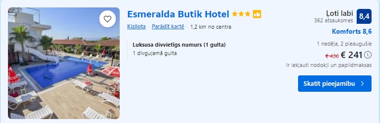 Viesnīca Antālijā