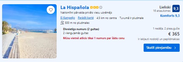 Viesnīca Alikantē
