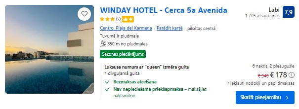 Viesnīca Plaja del Karmenā