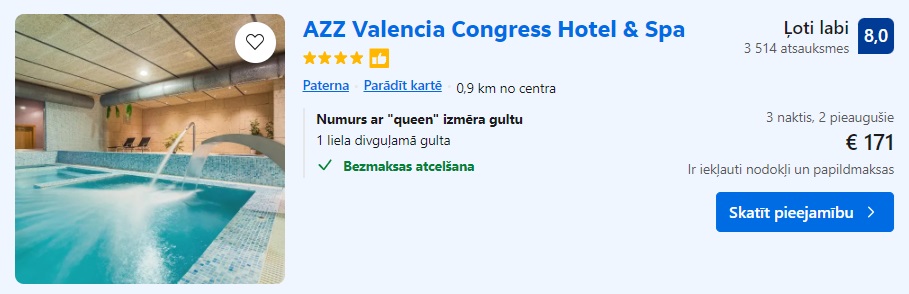 Viesnīca Valensijā