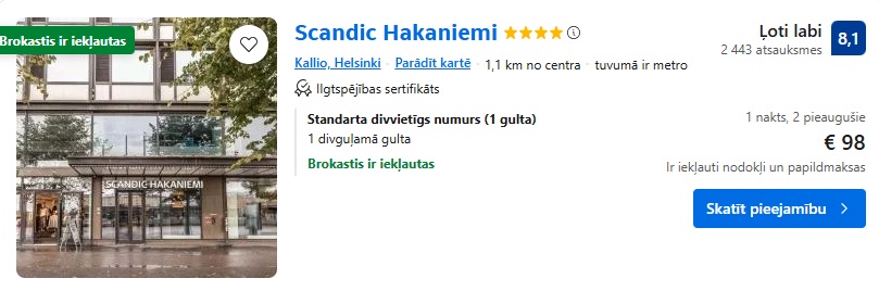 Viesnīca Helsinkos