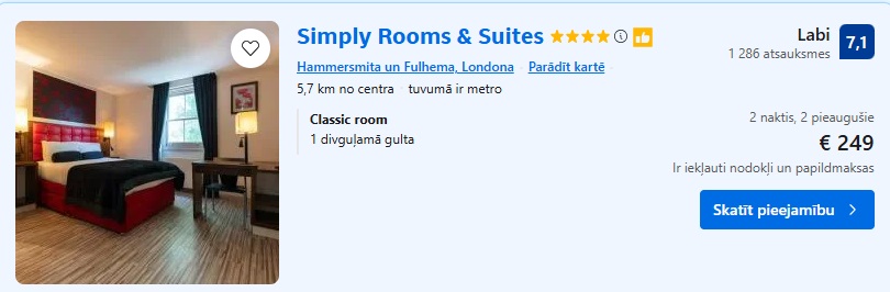 Viesnīca Londonā