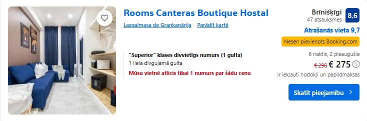 Viesnīca Grankanārijā
