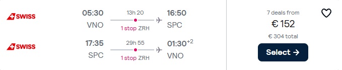 Lidojumi uz Palmu