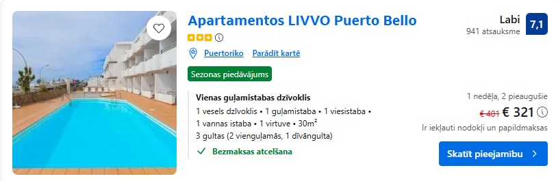 Apartamenti Grankanārijā