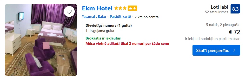 Viesnīca Baku