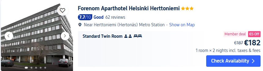 Viesnīca Helsinkos