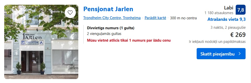 Viesnīca Tronheimā