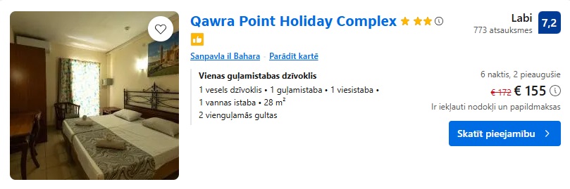 Apartviesnīca Maltā
