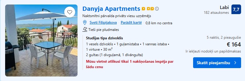 Studija Horvātijā