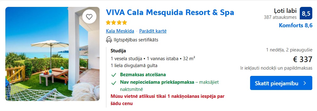 Viesnīca Maljorkā